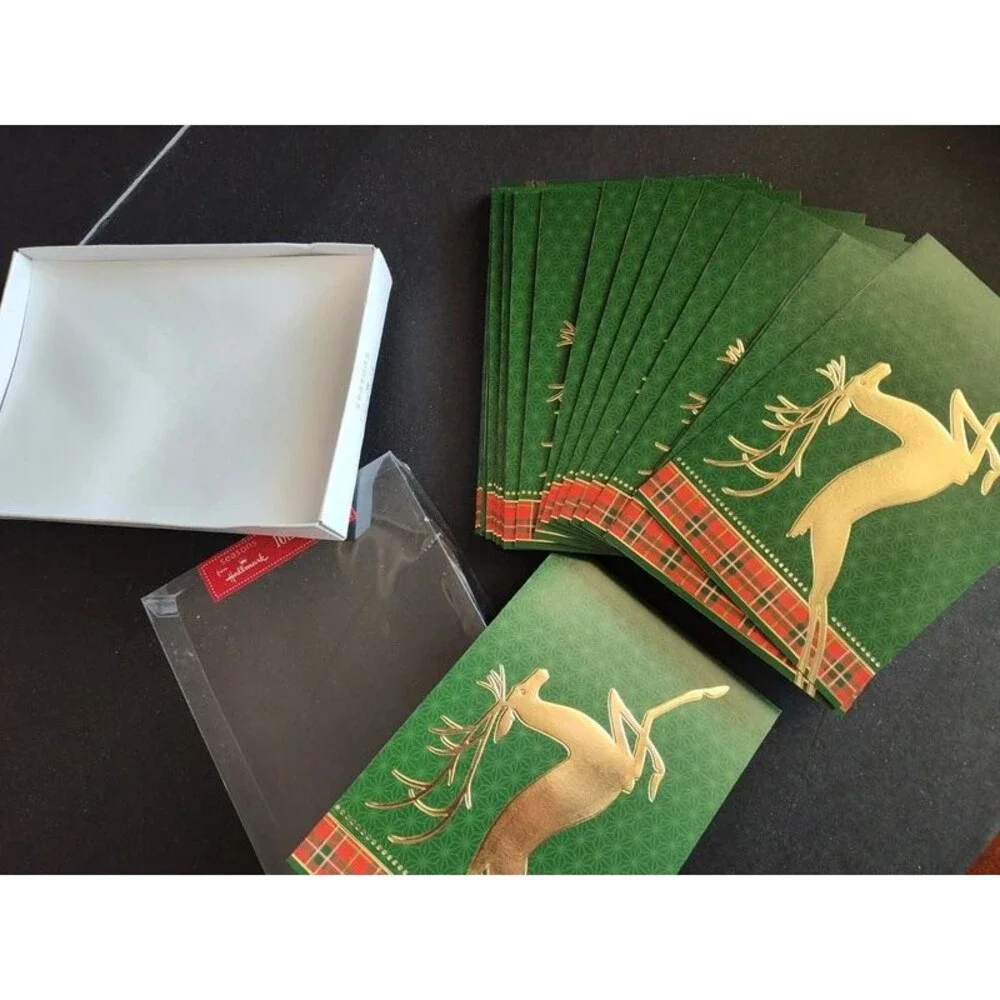 100 pcs Christmas holidays cards and envelopes postcards